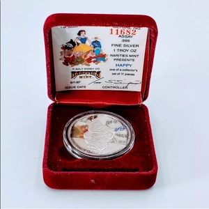 WALT DISNEY Rarities Mint HAPPY Coin